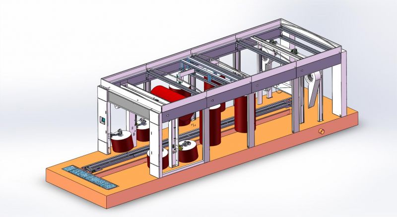 往復(fù)式洗車機(jī)的安裝面積相對(duì)于隧道機(jī)而言比較低一些
